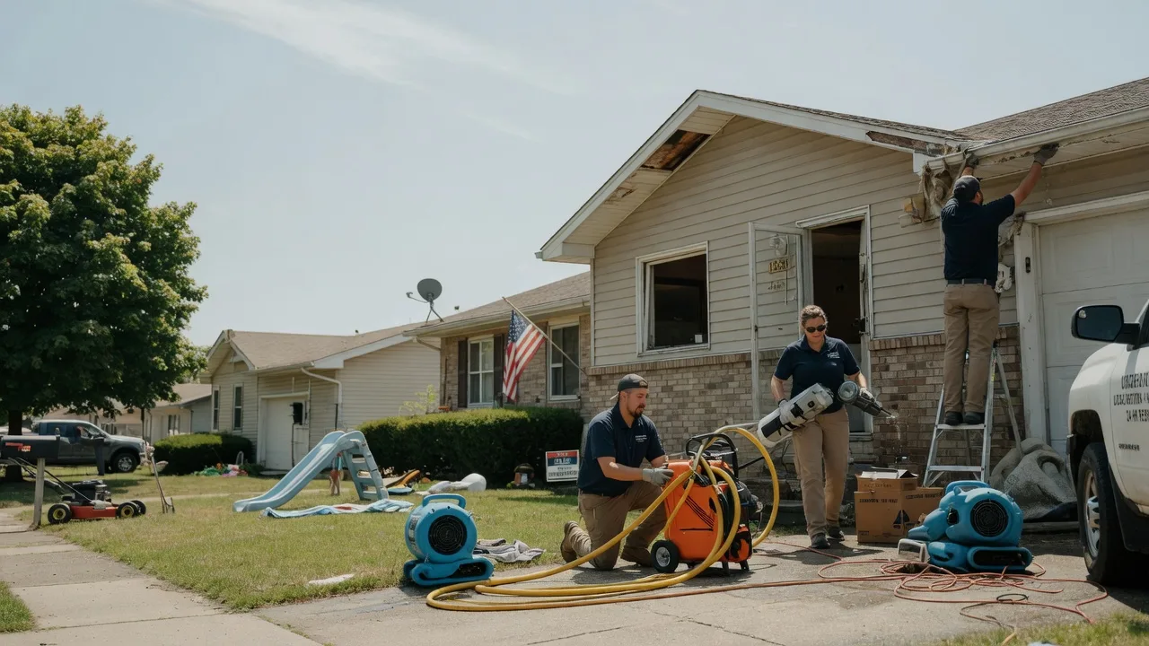 Water Damage Restoration in Freeport, IL near me